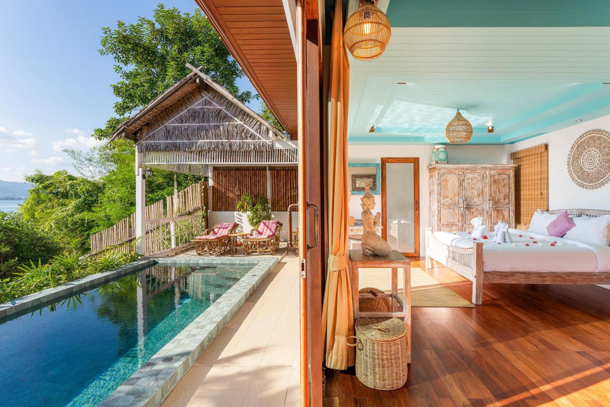 Soul Villas - Beachfront Private Pool Villas, Phuket Nature Retreat Panwa Beach Eksteriør bilde